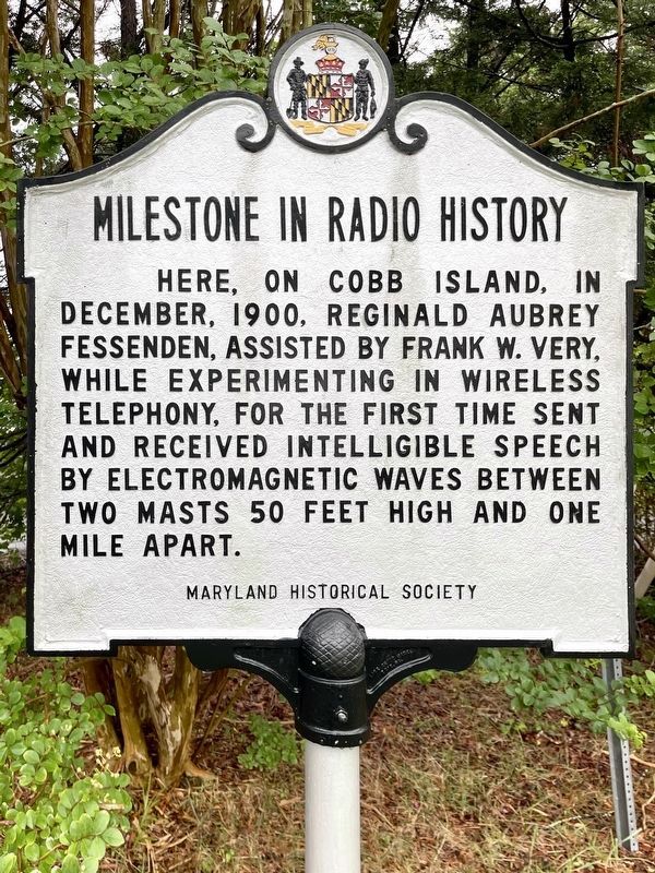 Milestone in Radio History Marker image. Click for full size.