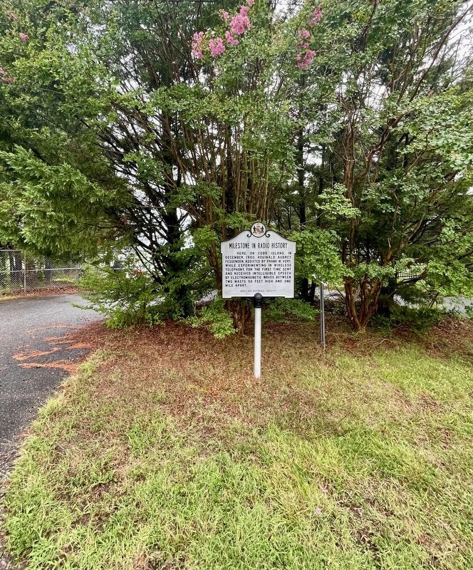 Milestone in Radio History Marker image. Click for full size.
