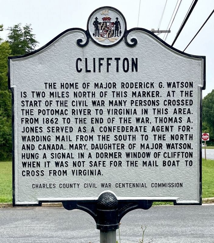 Cliffton Marker image. Click for full size.