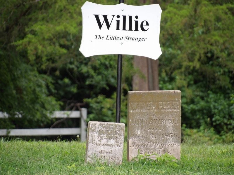 Graves of William Colt and son, Willie image. Click for full size.