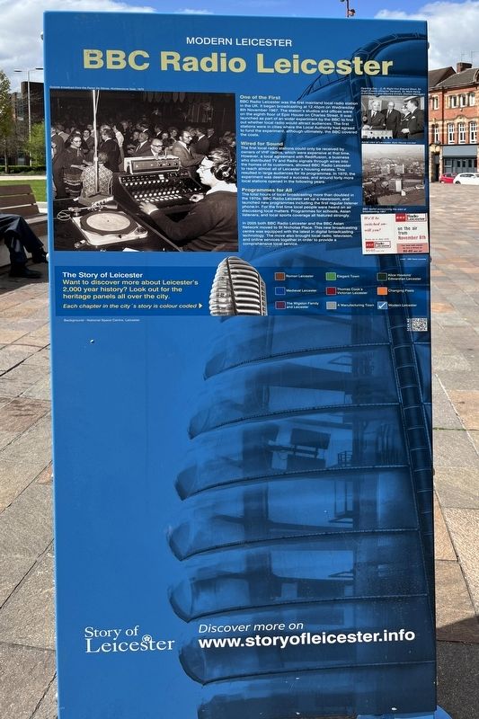 BBC Radio Leicester Marker. Click for full size. BBC Radio Leicester Marker image. Click for full size.