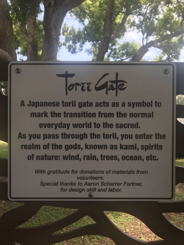 Torii Gate Marker image. Click for full size.
