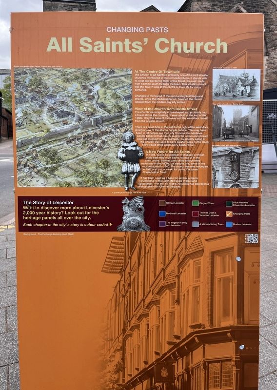 All Saints' Church Marker image. Click for full size.
