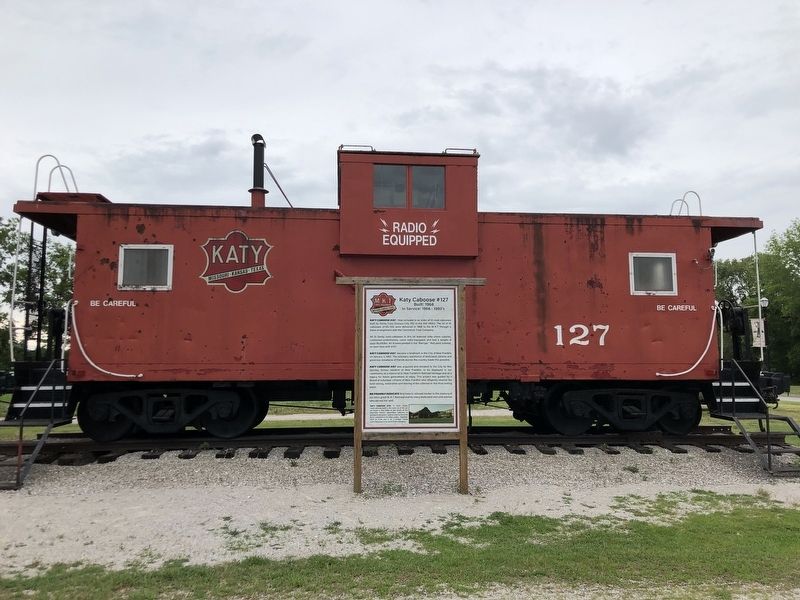 Katy Caboose #127 Marker image. Click for full size.