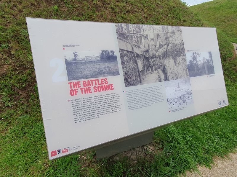 The Battles of the Somme Marker image. Click for full size.