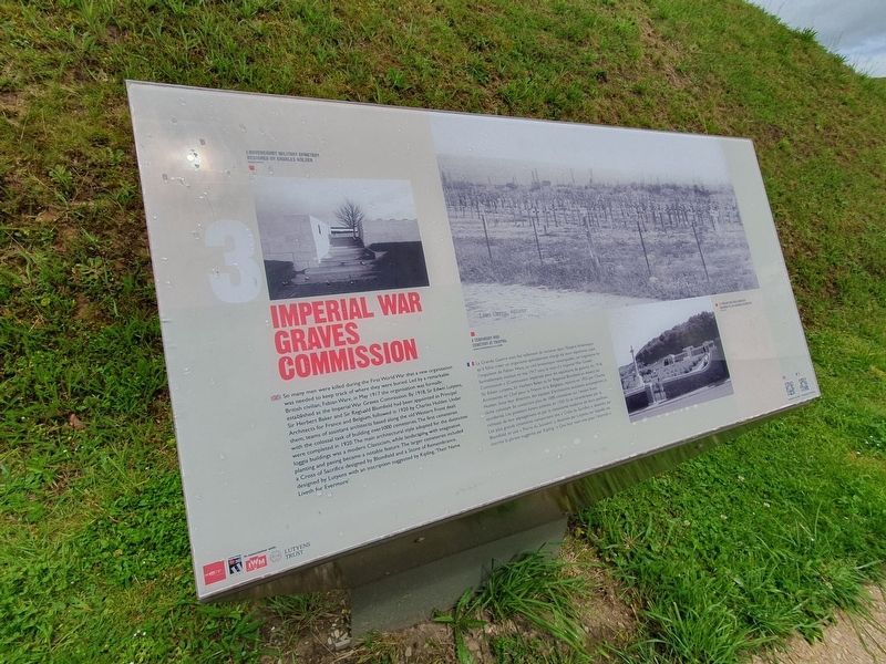 Imperial War Graves Commission Marker image. Click for full size.