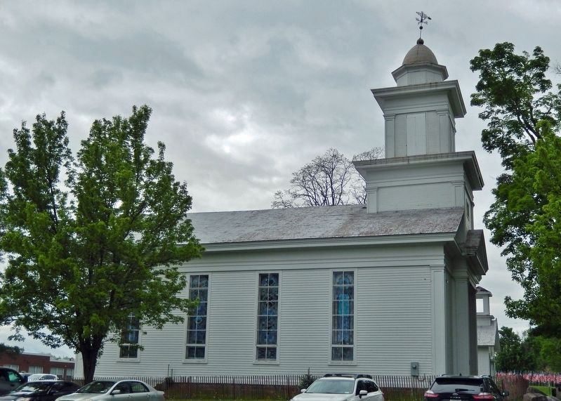 Greenville Presbyterian Church (1860)<br>(<i>south elevation</i>) image. Click for full size.