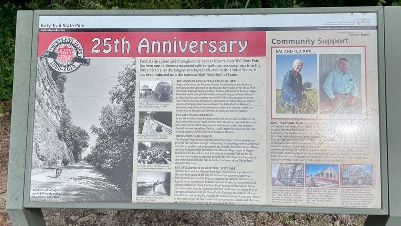 25th Anniversary Marker image. Click for full size.
