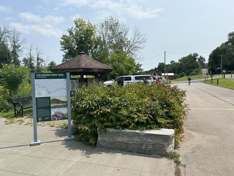 The Empire State Trail Marker. Click for full size. The Empire State Trail Marker image. Click for full size.