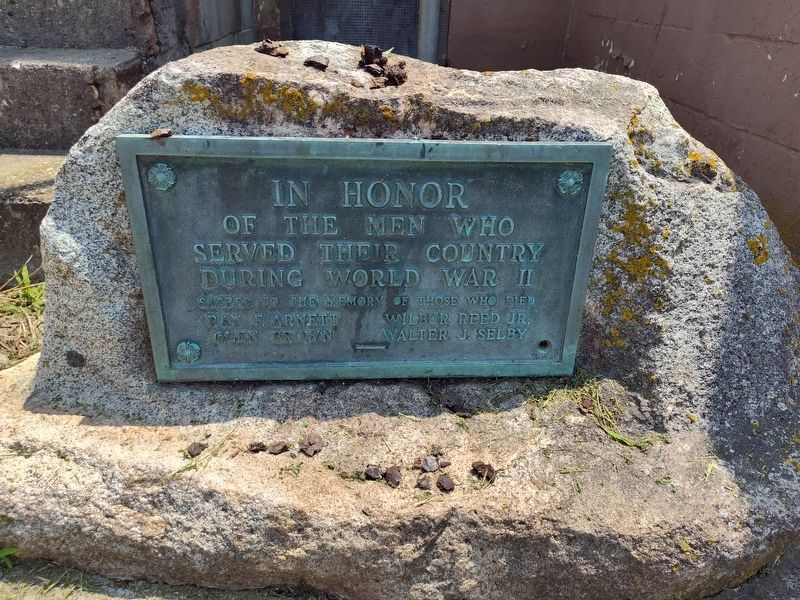 Verona WWII Memorial Marker image. Click for full size.