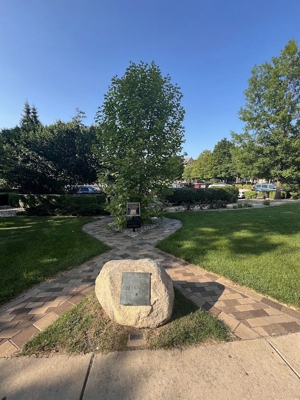 Cancer Survivor & Awareness Tree and Marker image. Click for full size.
