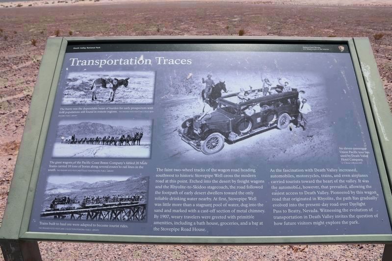 Transportation Traces Marker image. Click for full size.