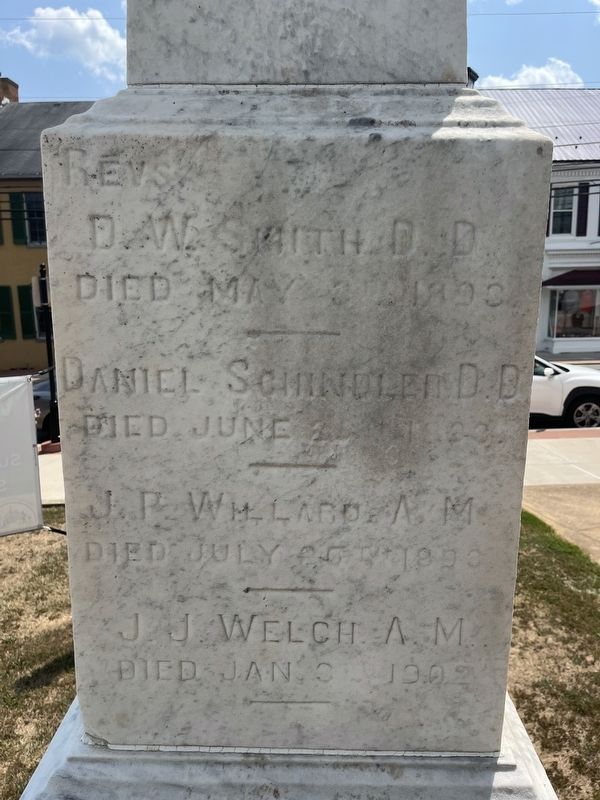 Lutheran Ministers Memorial. Click for full size. Lutheran Ministers Memorial image. Click for full size.