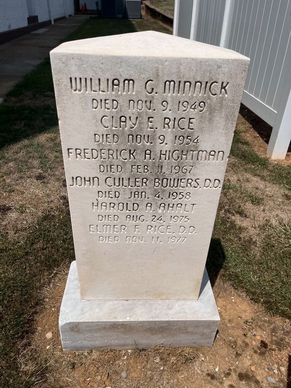 Lutheran Ministers Memorial. Click for full size. Lutheran Ministers Memorial image. Click for full size.