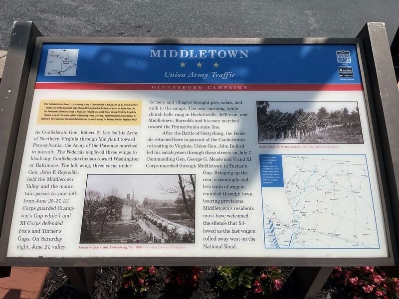 Middletown Marker. Click for full size. Middletown Marker image. Click for full size.