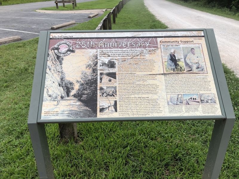 25th Anniversary Marker. Click for full size. 25th Anniversary Marker image. Click for full size.