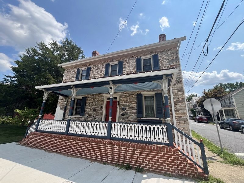 Stone Parsonage at 14 Washington Street. Click for full size. Stone Parsonage at 14 Washington Street image. Click for full size.