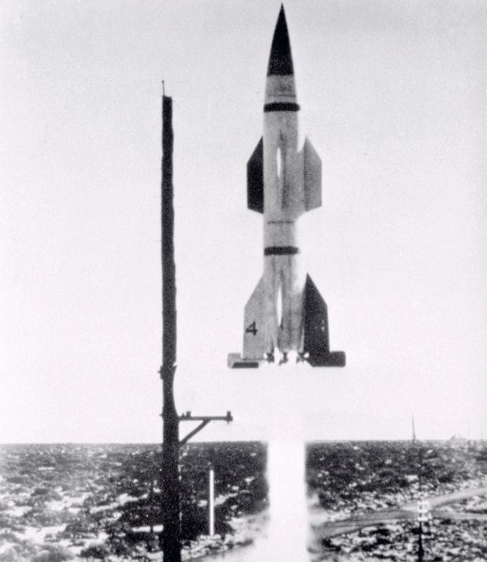 Hermes A1 Test Launch image. Click for full size.