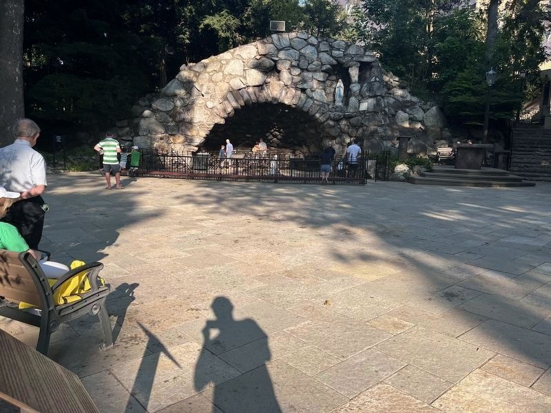 The Grotto of Our Lady of Lourdes image. Click for full size.