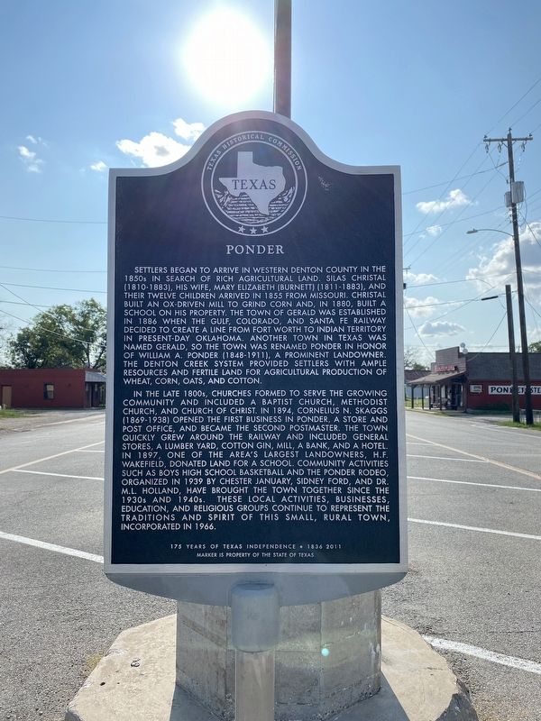 Ponder Marker image. Click for full size.