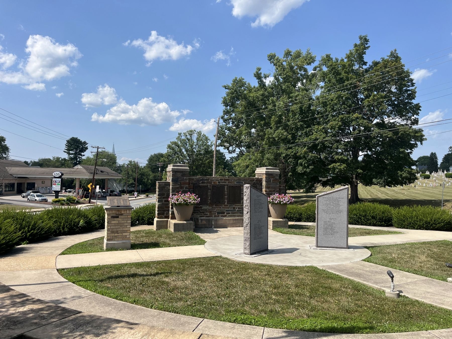 World War II Memorial image. Click for full size.
