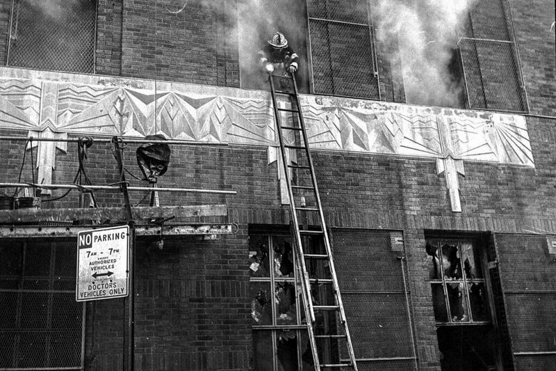 The New York Telephone Company Fire. Click for full size. The New York Telephone Company Fire image. Click for full size.