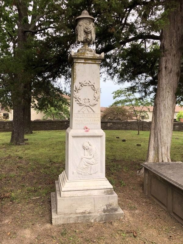 Dr. William Jewell's Grave Marker image. Click for full size.
