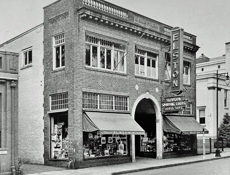Marker detail: Elstons, circa 1948. Click for full size. Marker detail: Elstons, circa 1948 image. Click for full size.