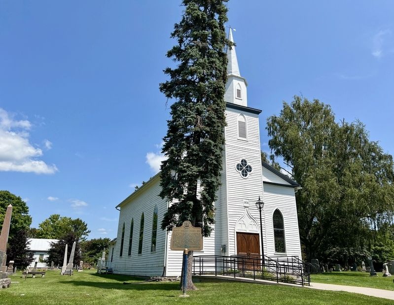 Trinity Anglican Church 1836 Marker. Click for full size. Trinity Anglican Church 1836 Marker image. Click for full size.
