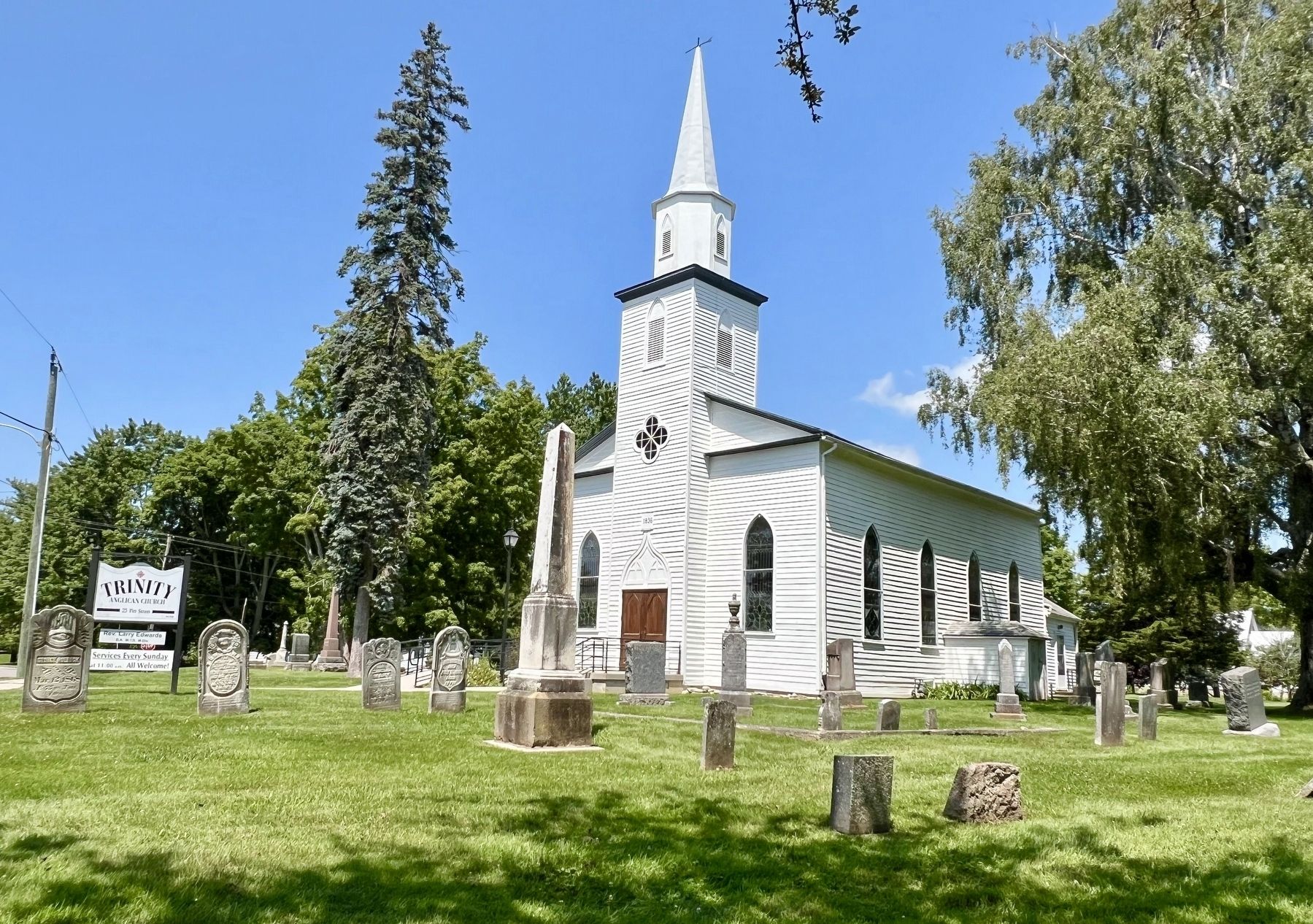 Trinity Anglican Church. Click for full size. Trinity Anglican Church image. Click for full size.