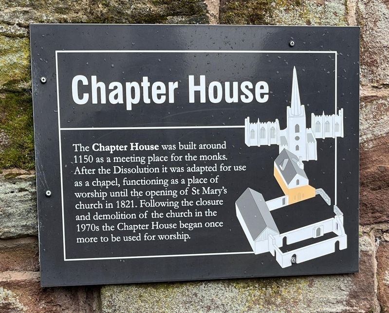 Chapter House Marker image. Click for full size.