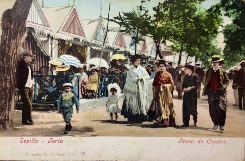 Sevilla Feria - Paseo de Casetas. Click for full size. Sevilla Feria - Paseo de Casetas image. Click for full size.
