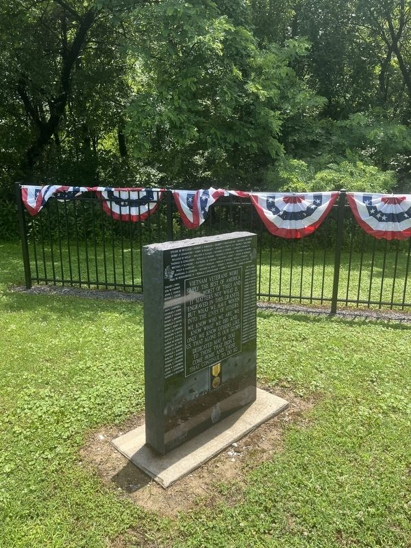 Vietnam Veterans Marker. Click for full size. Vietnam Veterans Marker image. Click for full size.