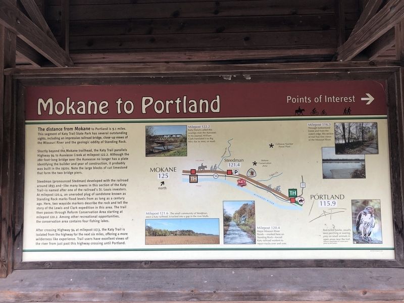 Mokane to Portland Marker image. Click for full size.