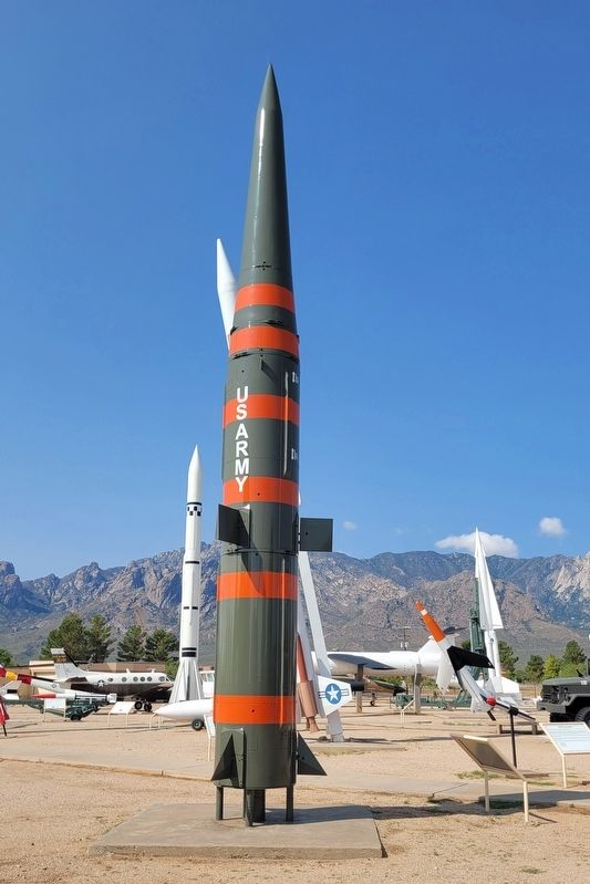 Pershing missile image. Click for full size.