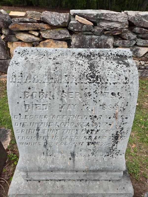 Gravestone of Rev R.H. (Robert Hall) Morrison) referred to on the marker. Click for full size. Gravestone of Rev R.H. (Robert Hall) Morrison) referred to on the marker image. Click for full size.