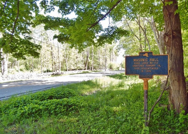 Masonic Hall Marker. Click for full size. Masonic Hall Marker image. Click for full size.