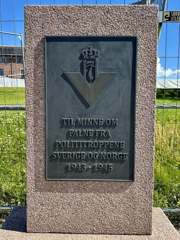 Police Troops Memorial. Click for full size. Police Troops Memorial image. Click for full size.