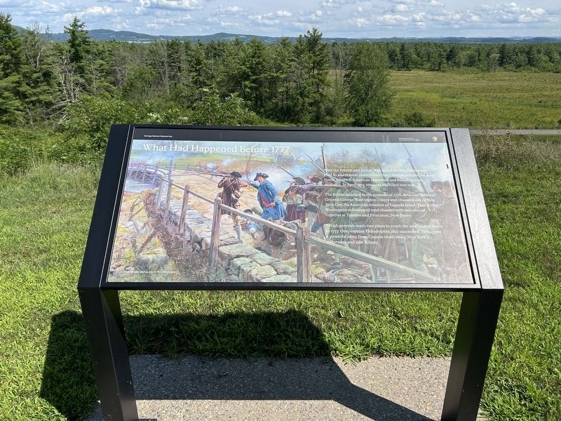 What Had Happened Before 1777 Marker. Click for full size. What Had Happened Before 1777 Marker image. Click for full size.