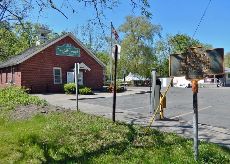 Willsboro Marker. Click for full size. Willsboro Marker image. Click for full size.