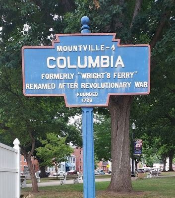 Columbia Marker image. Click for full size.
