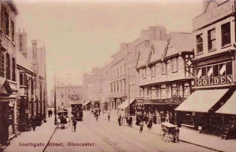 Looking South on Southgate Street, more than a century earlier. Click for full size. Looking South on Southgate Street, more than a century earlier image. Click for full size.