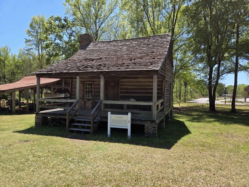 Bradley House and Marker. Click for full size. Bradley House and Marker image. Click for full size.
