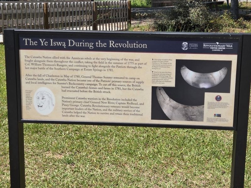 The Ye Iswa During the Revolution Marker image. Click for full size.