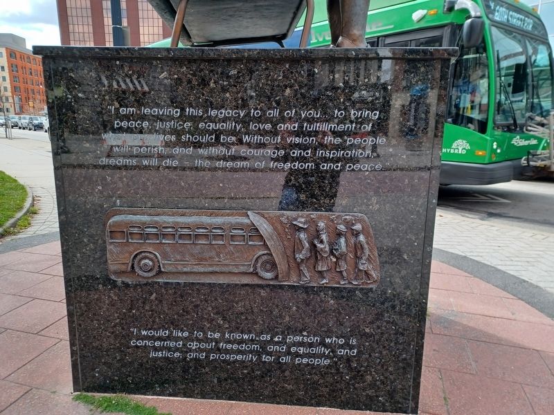Rosa Louise Parks Marker & left side. Click for full size. Rosa Louise Parks Marker & left side image. Click for full size.