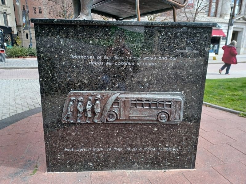 Rosa Louise Parks Marker & right side. Click for full size. Rosa Louise Parks Marker & right side image. Click for full size.