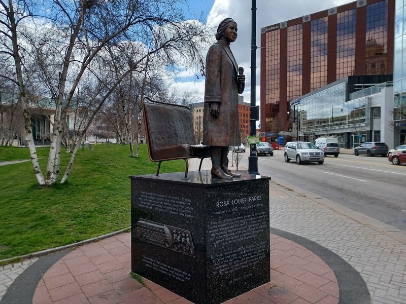 Rosa Louise Parks Marker. Click for full size. Rosa Louise Parks Marker image. Click for full size.
