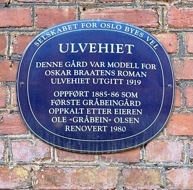 Ulvehiet / �Wolf�s Lair� Marker image. Click for full size.