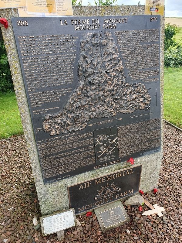 Mouquet Farm Marker image. Click for full size.