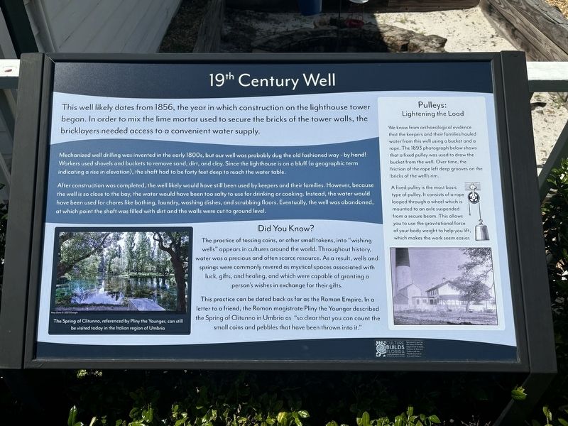 19th Century Well Marker. Click for full size. 19th Century Well Marker image. Click for full size.